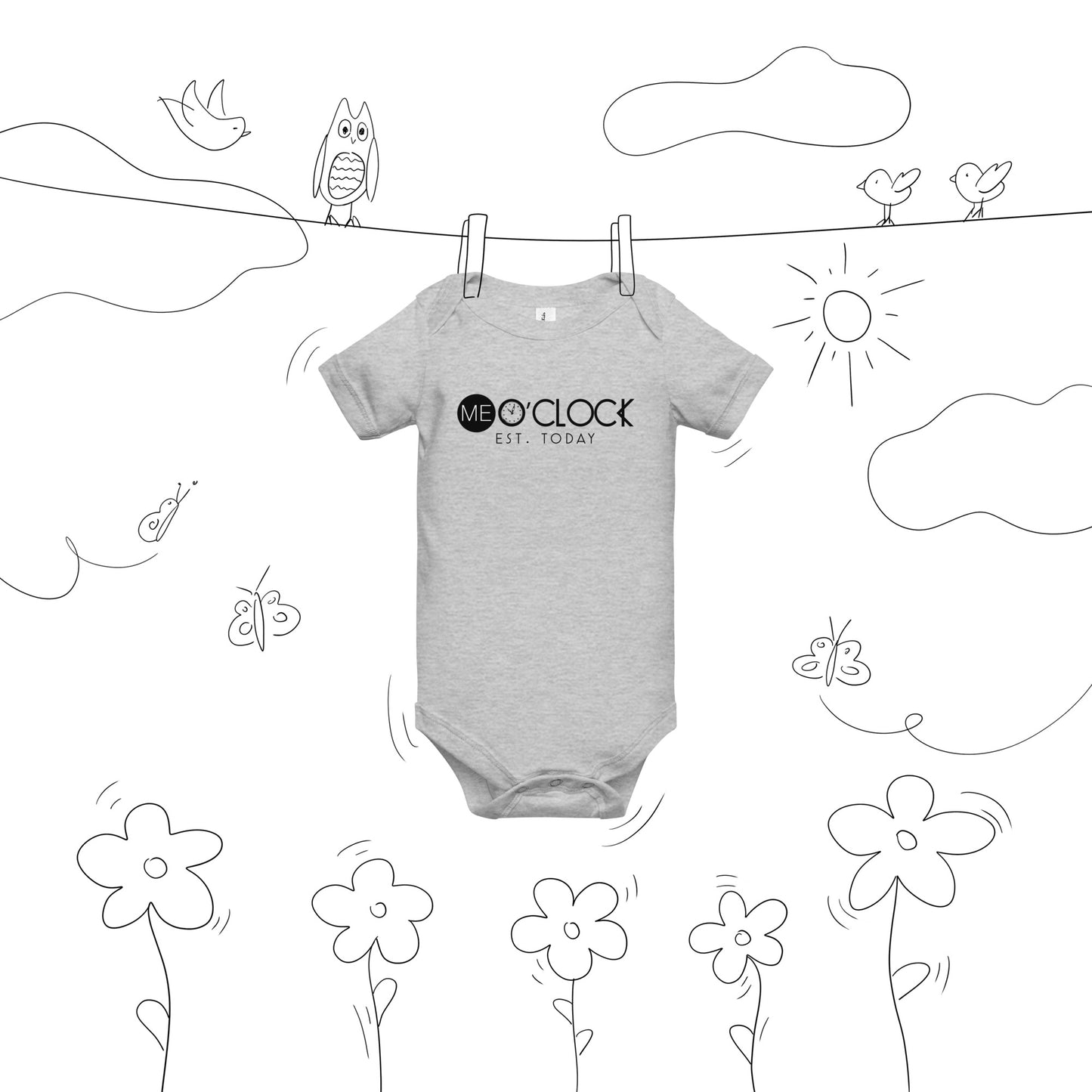 ME O'CLOCK Infant Bodysuit