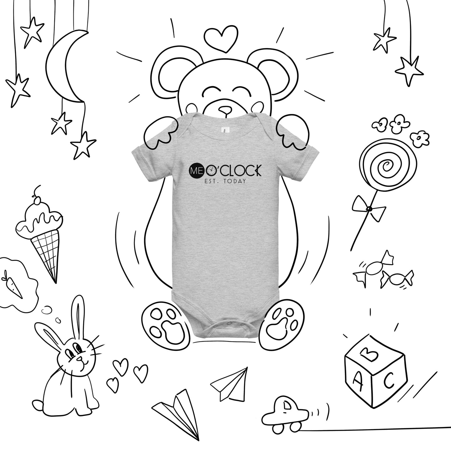 ME O'CLOCK Infant Bodysuit