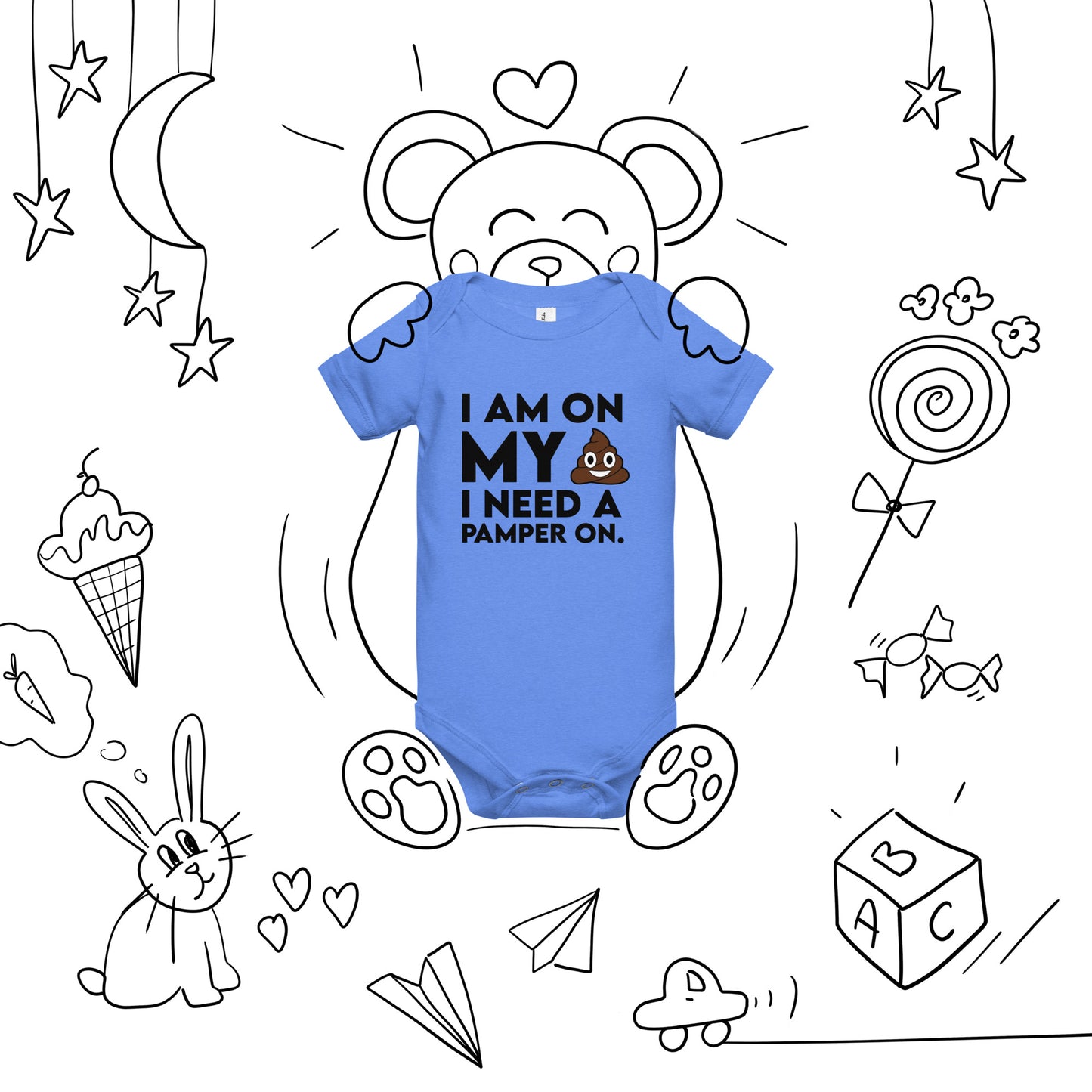 I Need A Pamper Infant Bodysuit