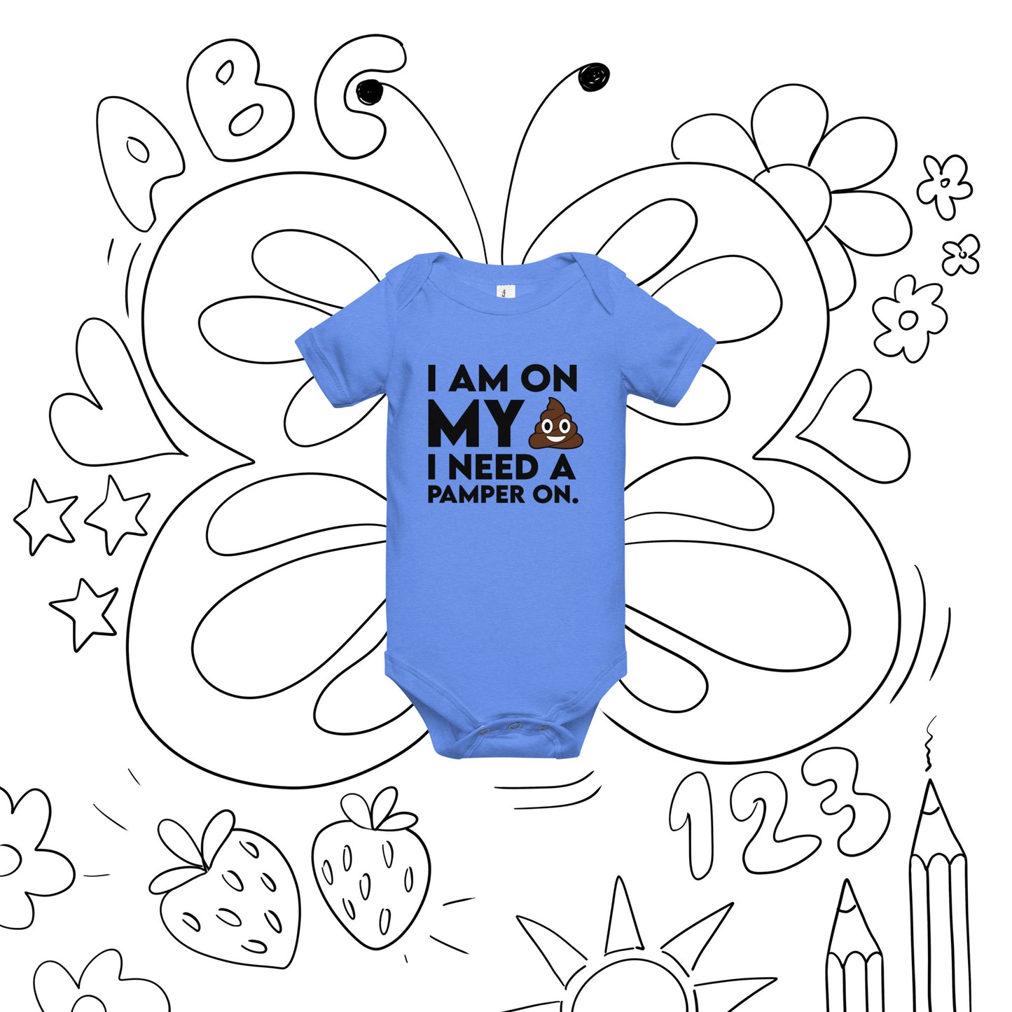 I Need A Pamper Infant Bodysuit
