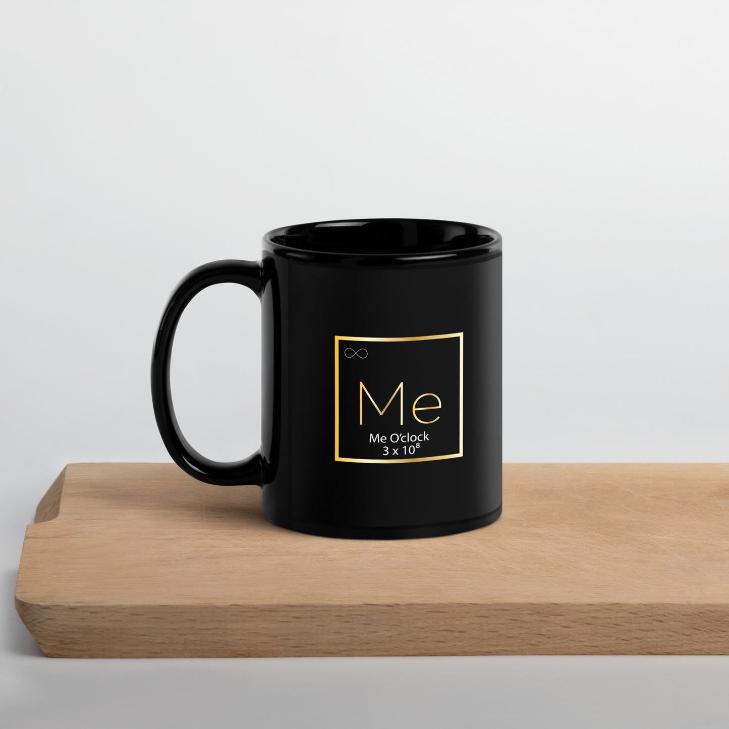 Me Black Glossy Mug