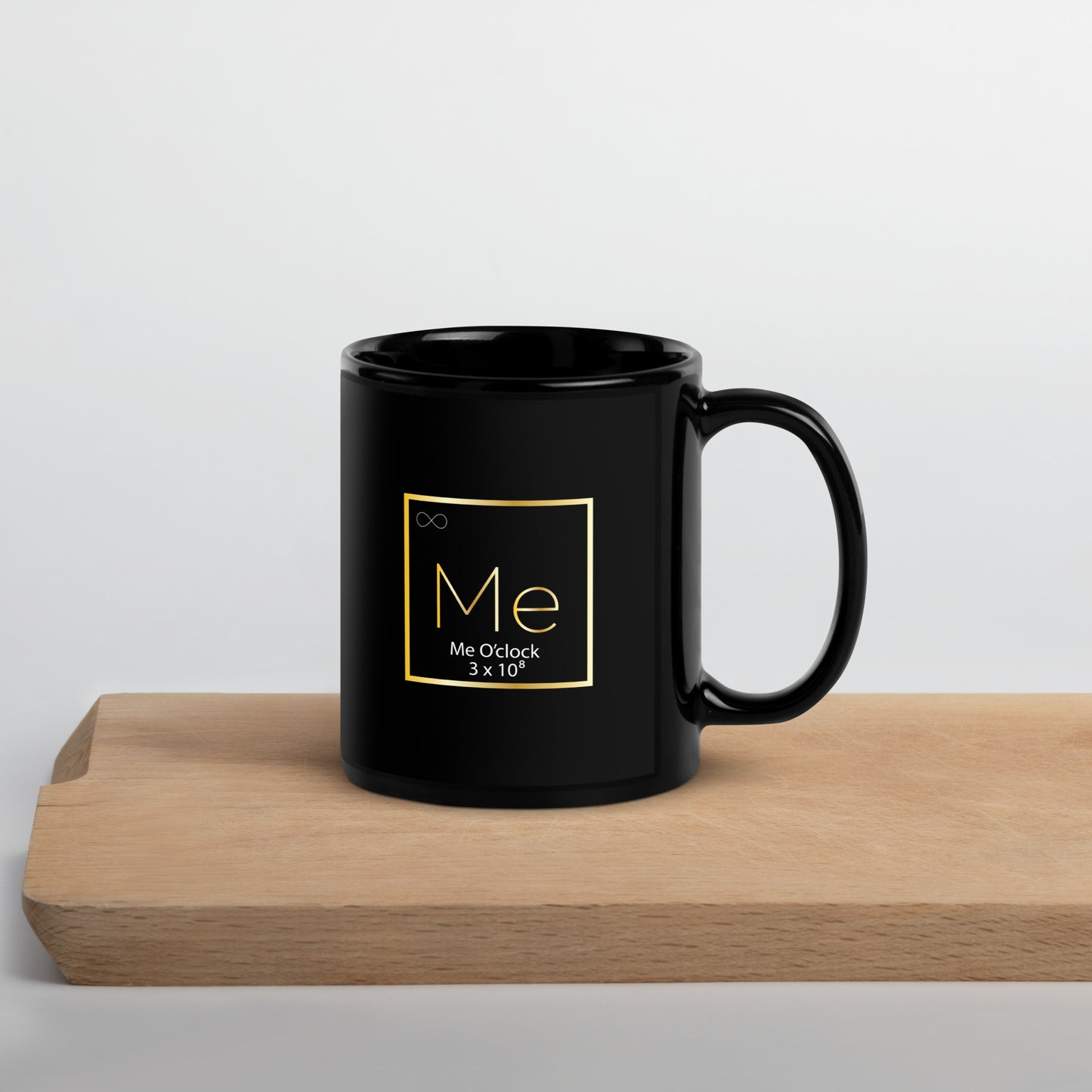 Me Black Glossy Mug