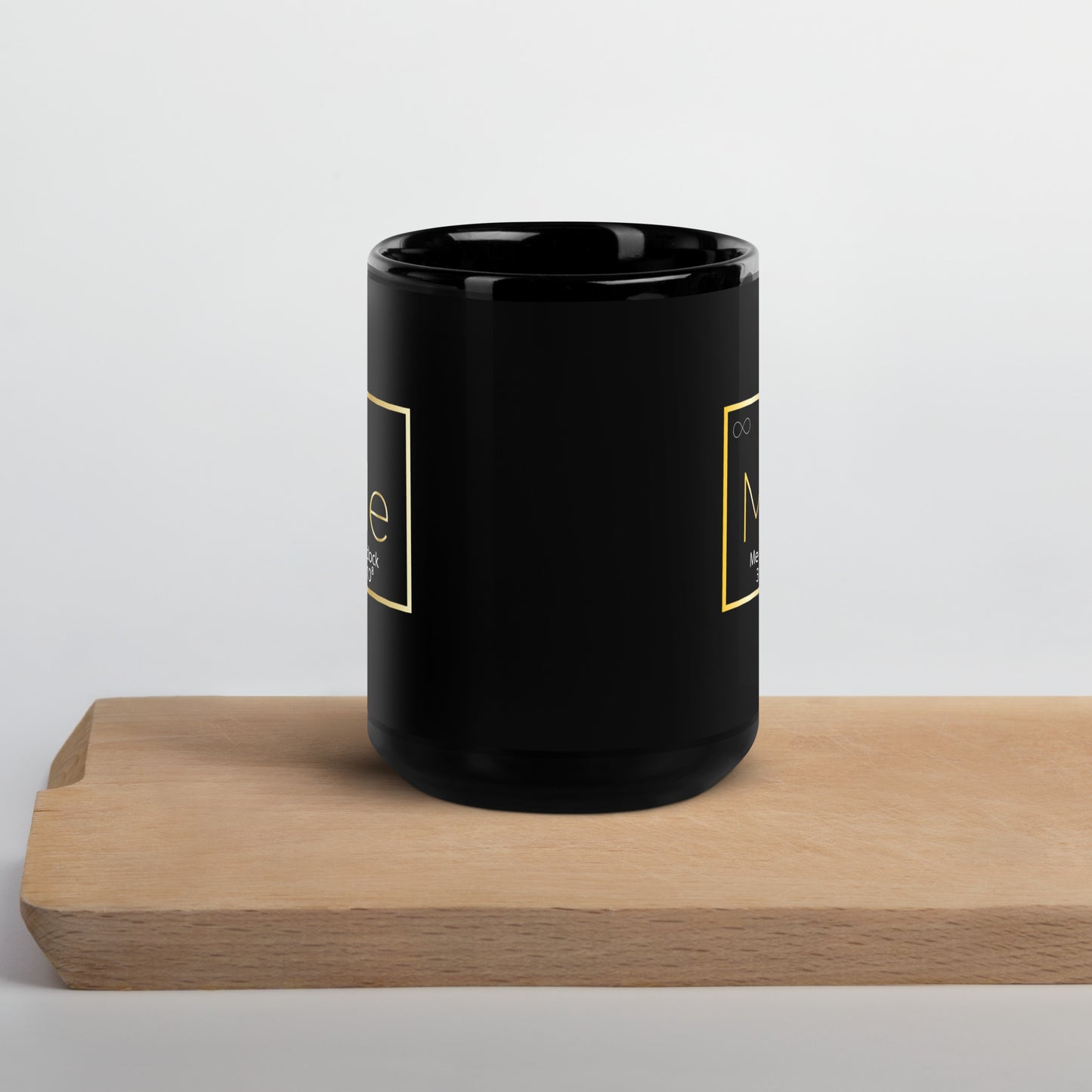 Me Black Glossy Mug