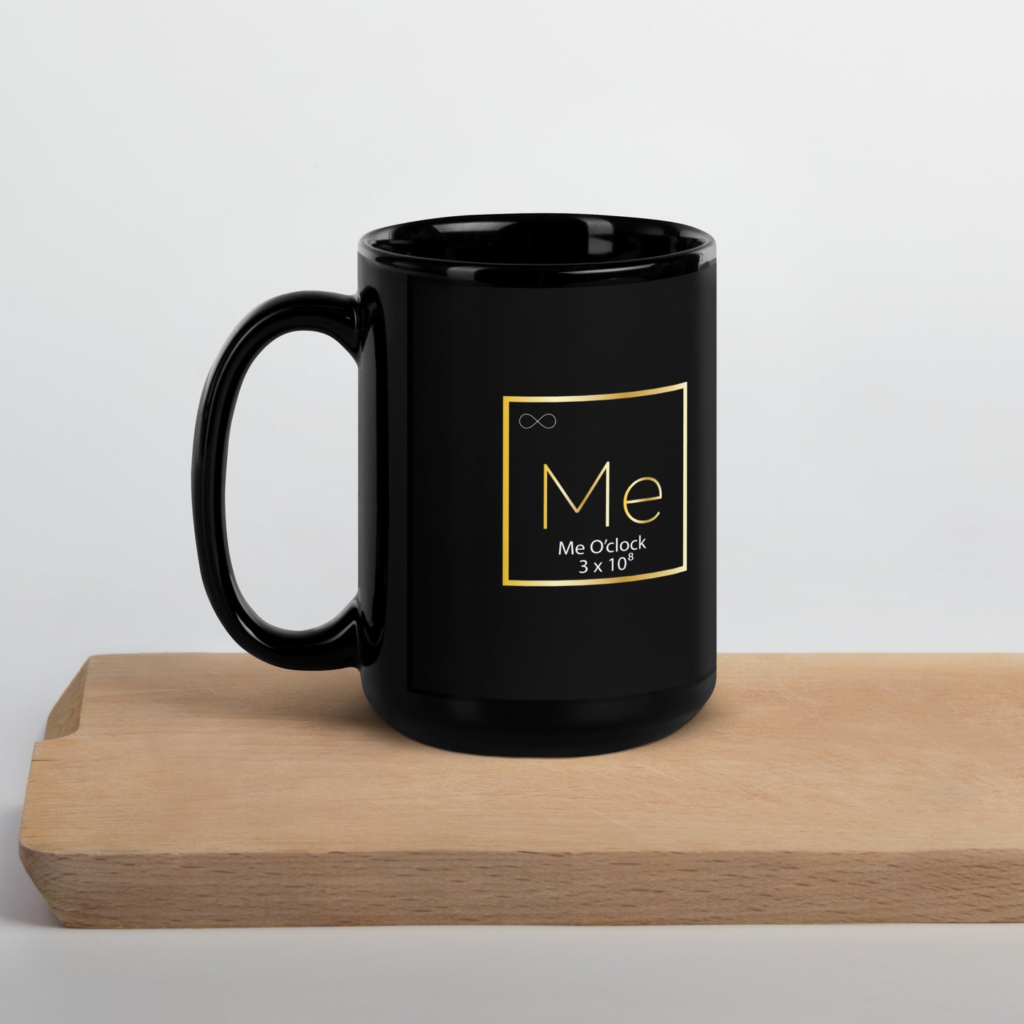 Me Black Glossy Mug