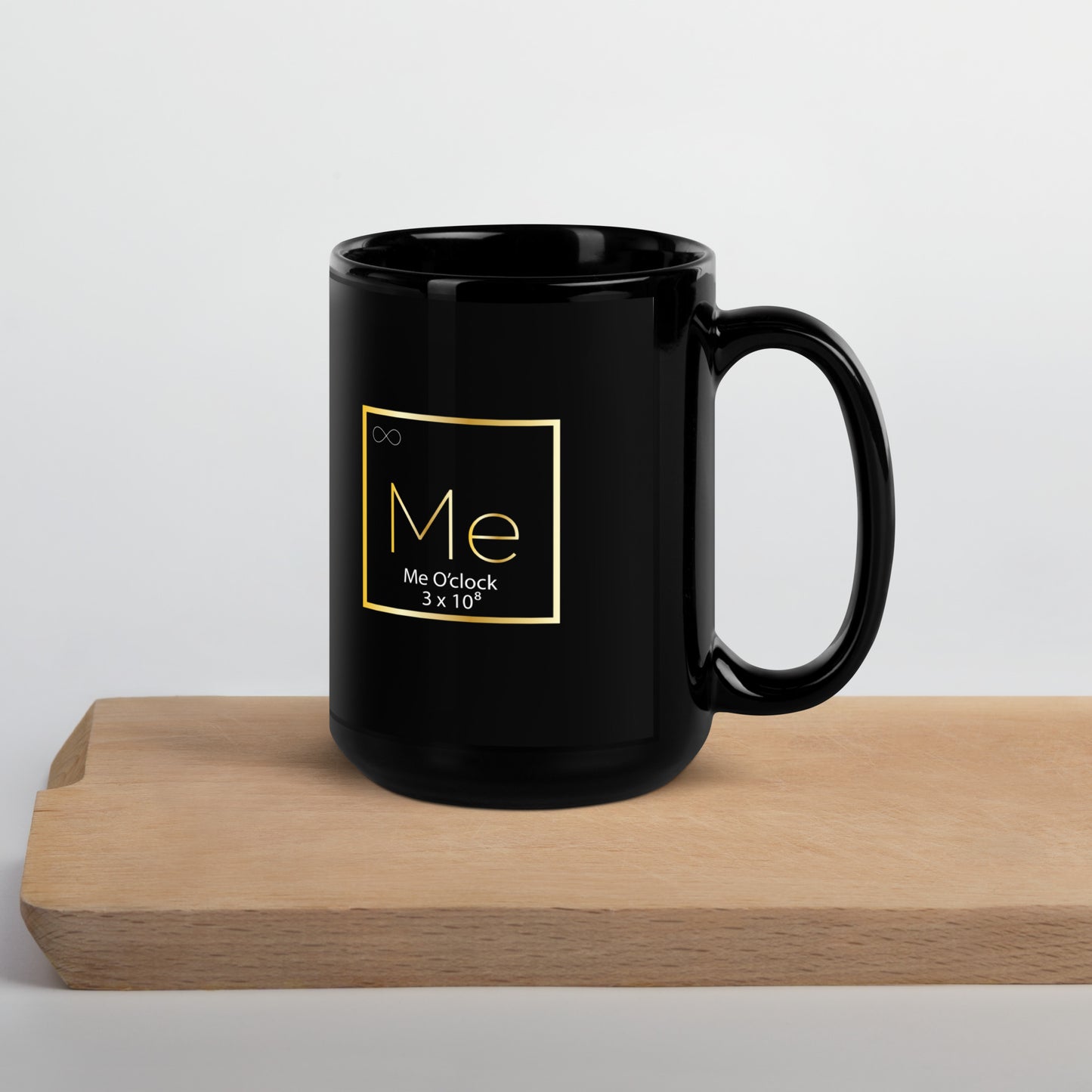 Me Black Glossy Mug