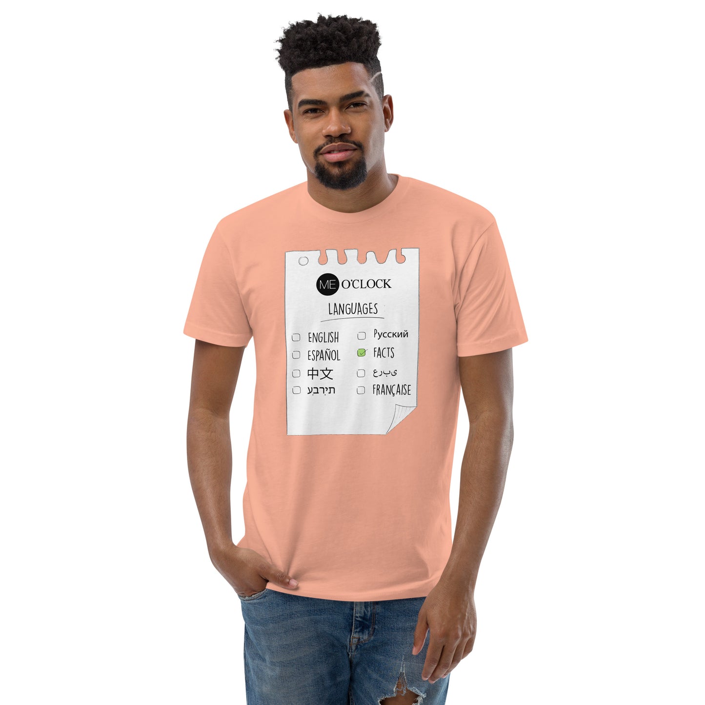 ME O'Clock Languages Tee
