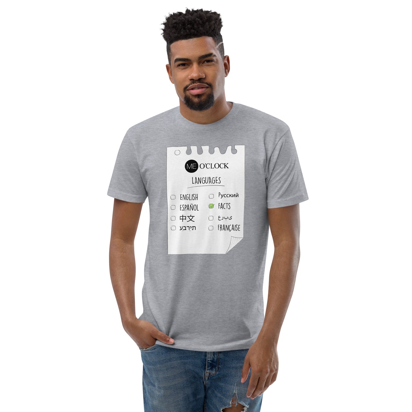 ME O'Clock Languages Tee