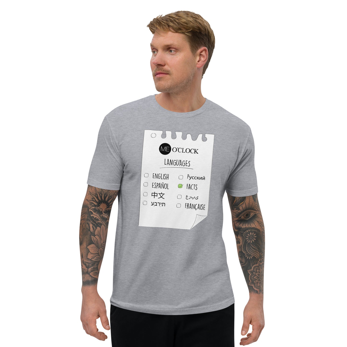 ME O'Clock Languages Tee