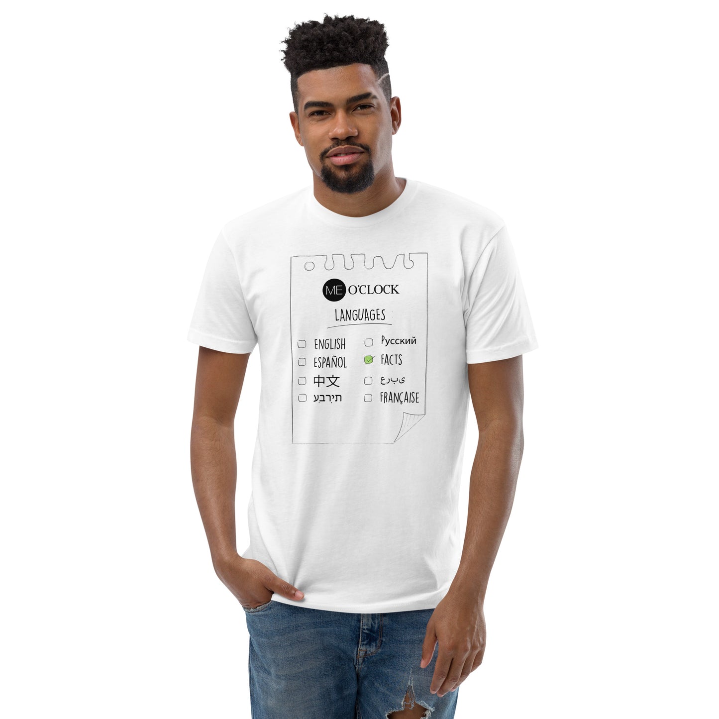 ME O'Clock Languages Tee