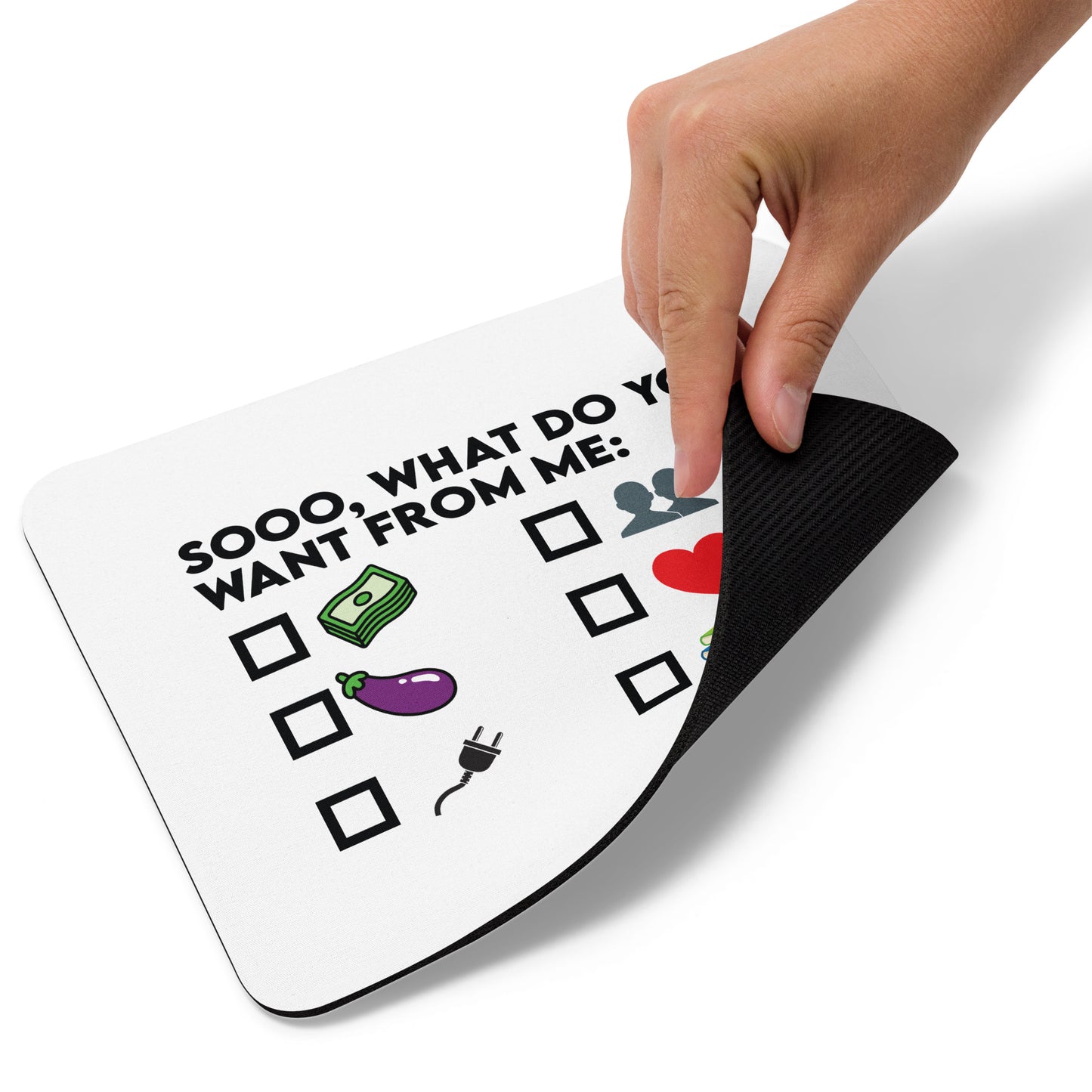 What do you want from ME Mouse pad