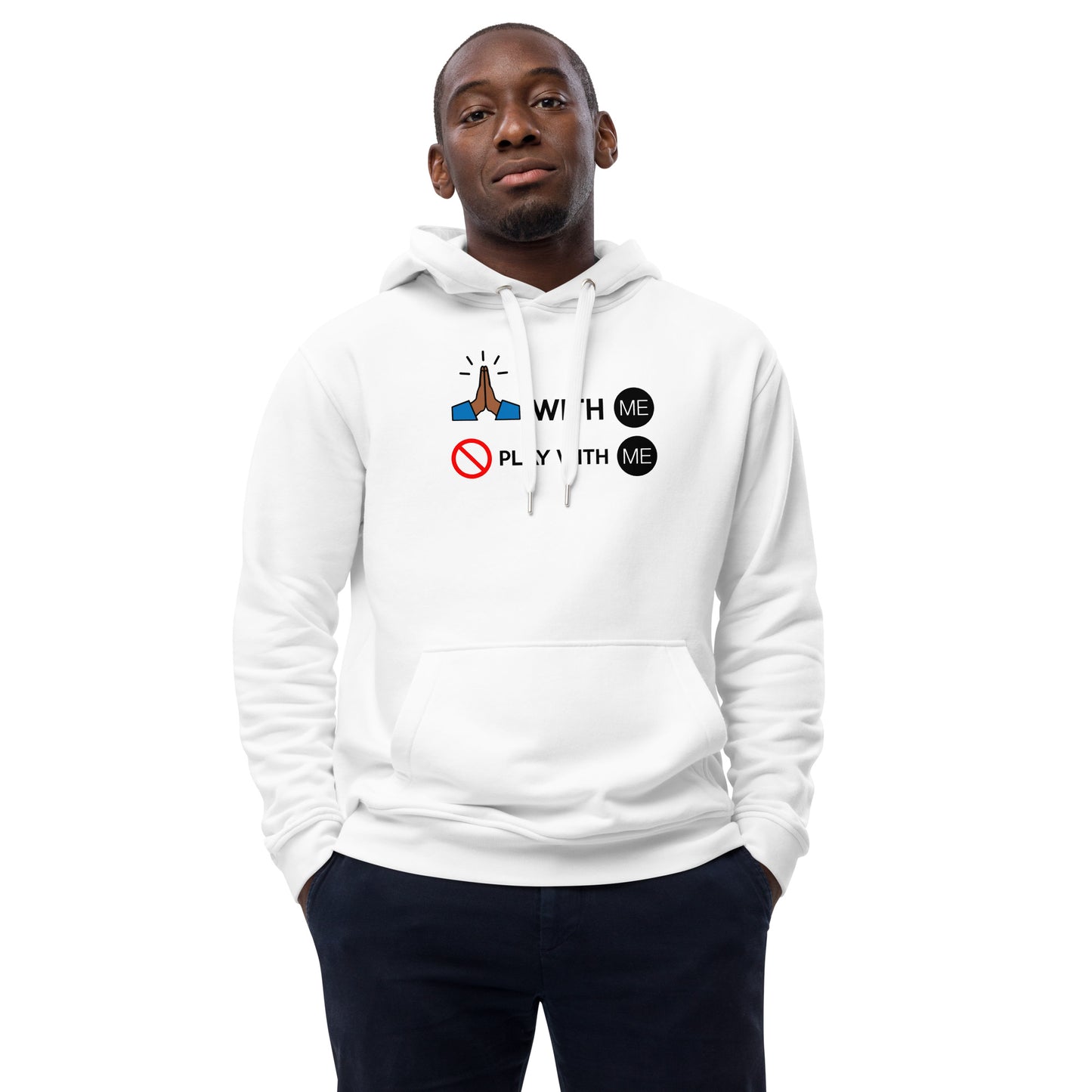 With ME Premium eco hoodie