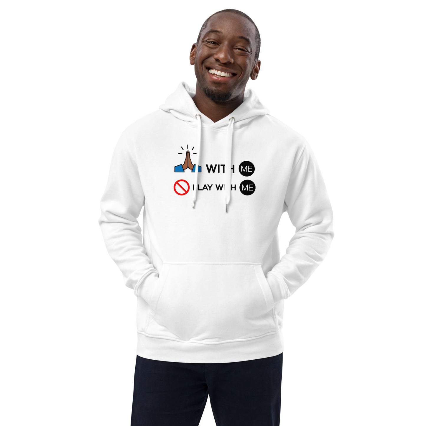 With ME Premium eco hoodie