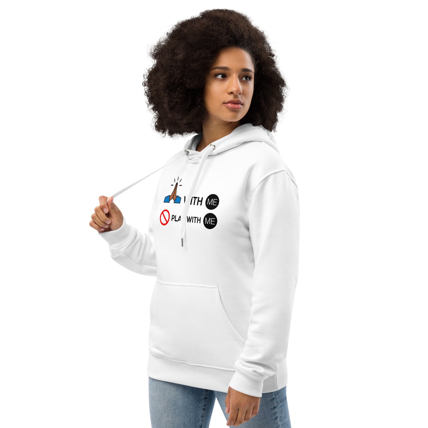 With ME Premium eco hoodie