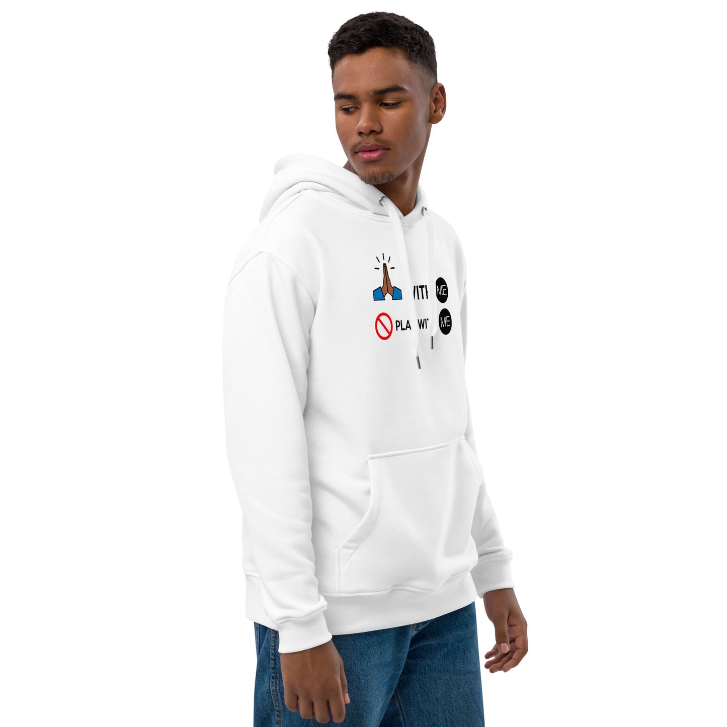 With ME Premium eco hoodie