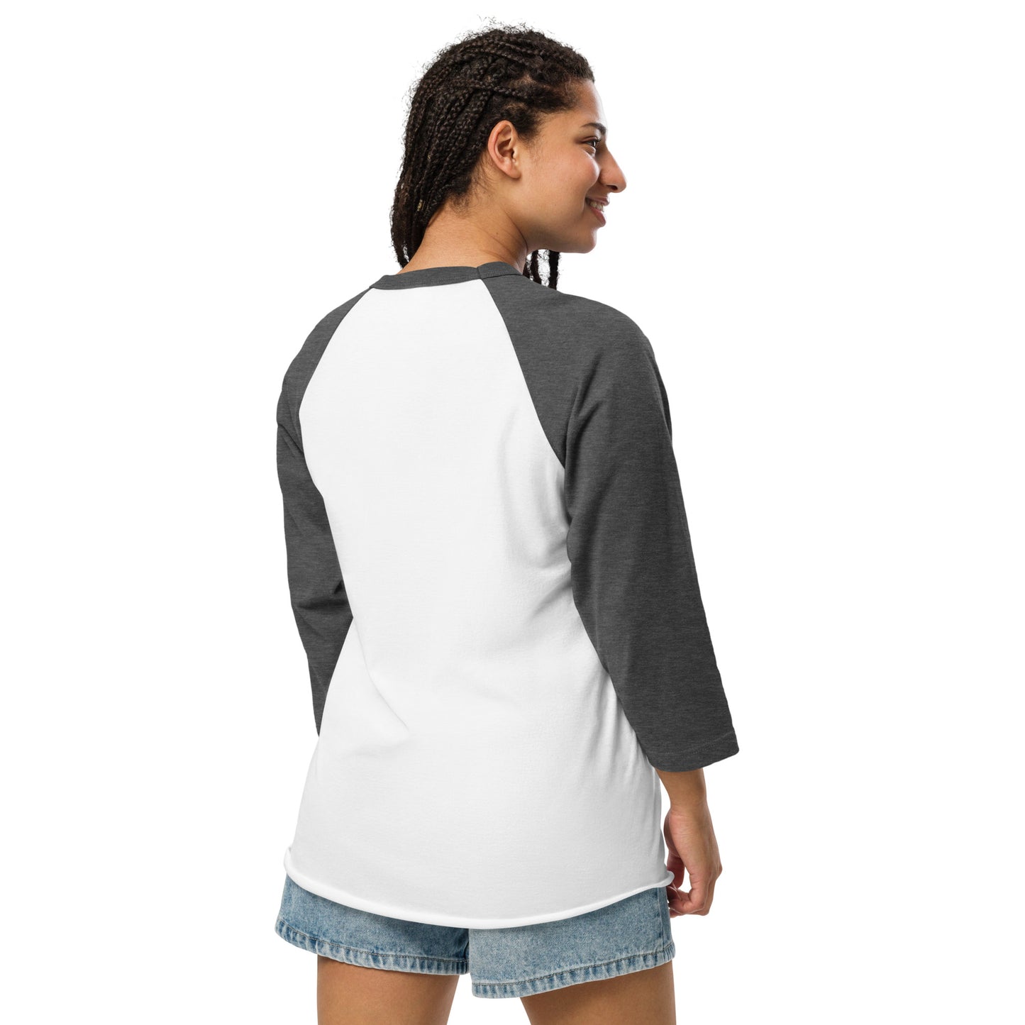 ME O'CLOCK 3/4 sleeve raglan shirt