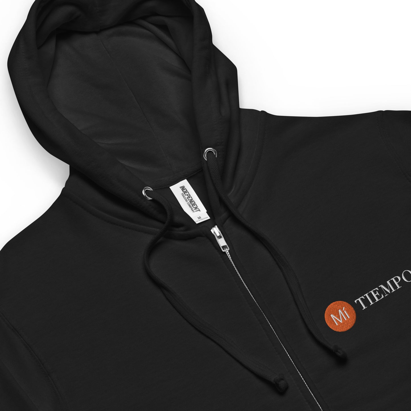 Mi Tiempo Embroidered Zip Hoodie