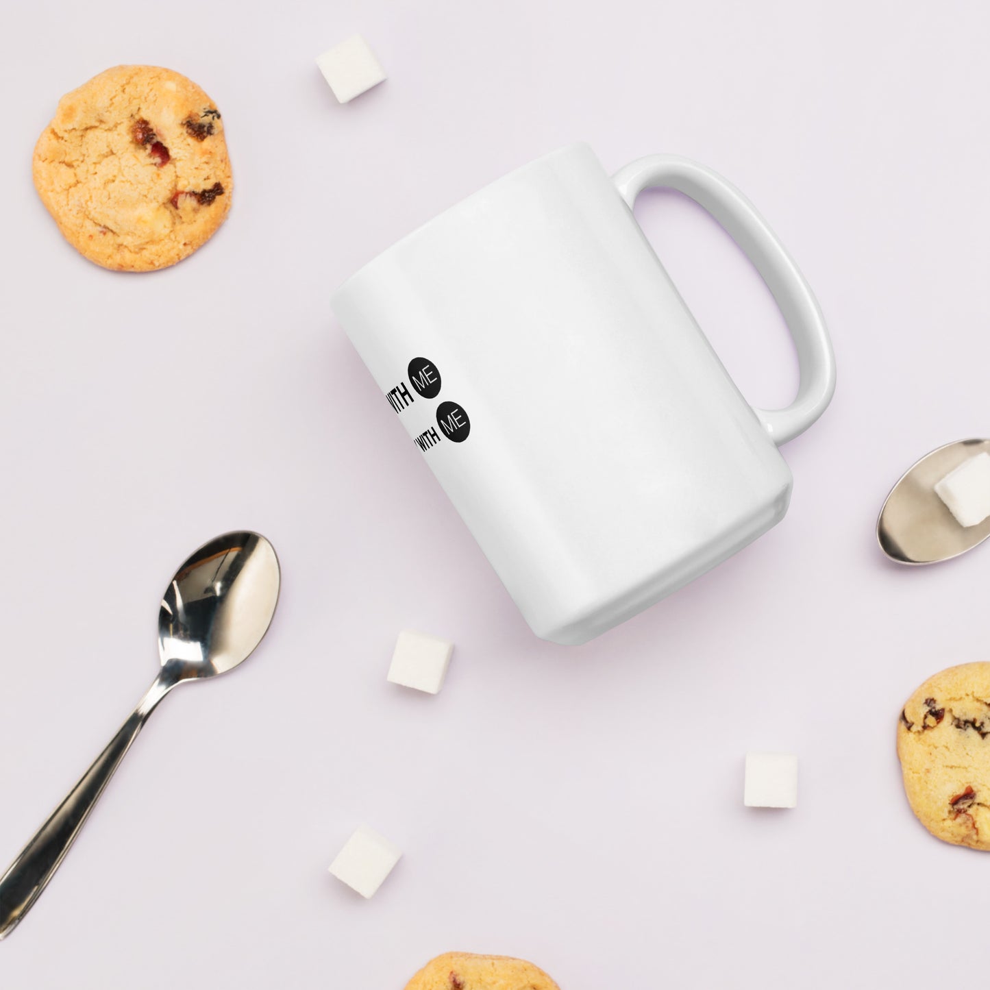 Con taza brillante ME