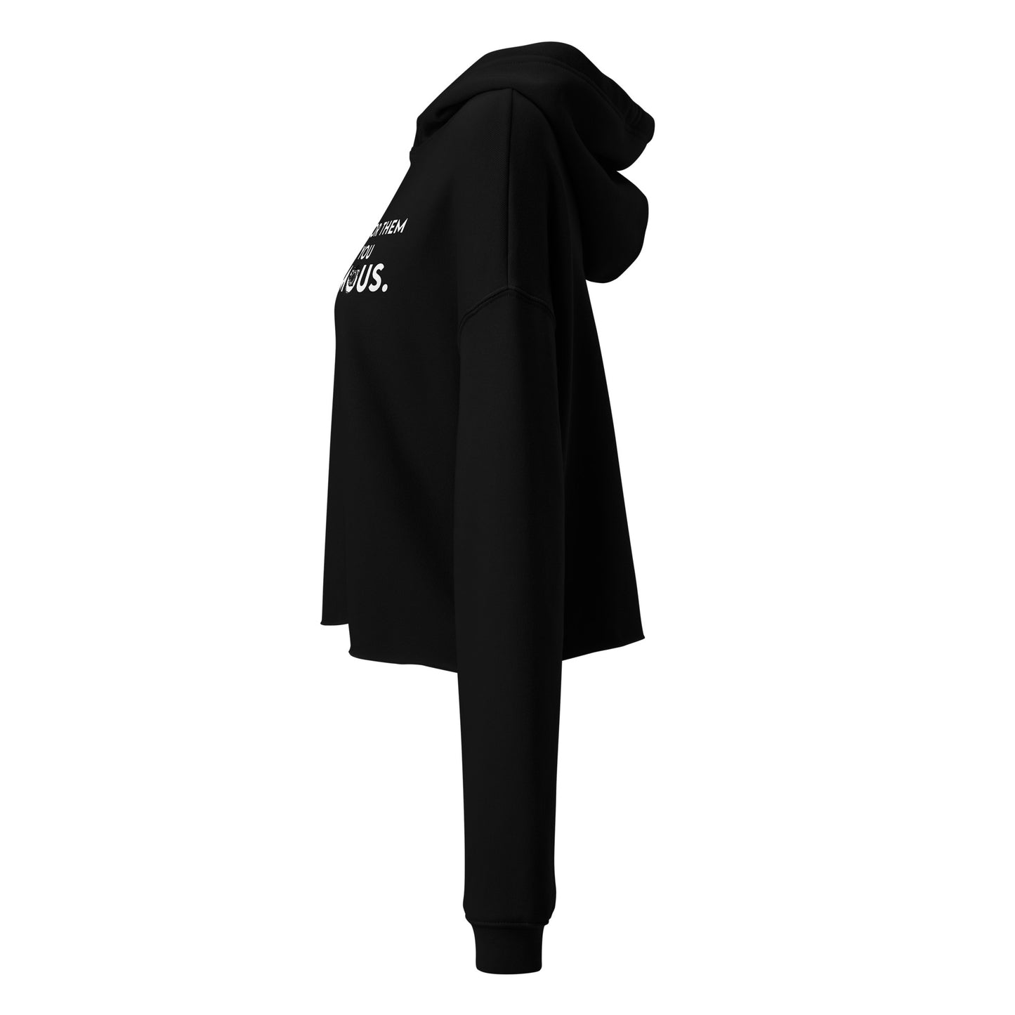 I'm Famous Crop Hoodie