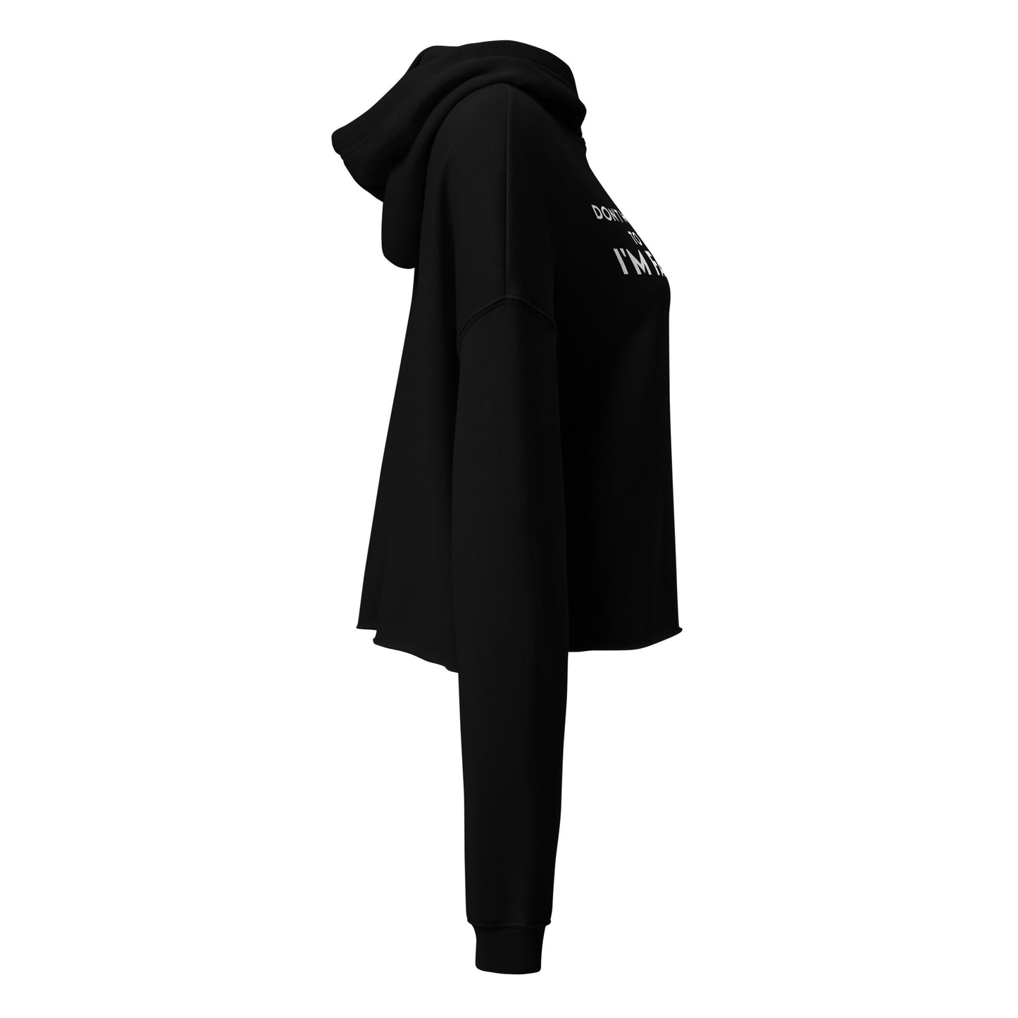 I'm Famous Crop Hoodie