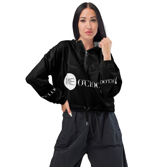 ME O'CLOCK Women’s cropped windbreaker