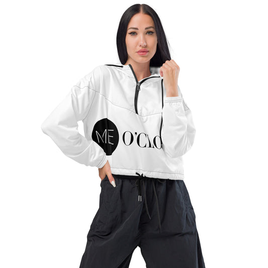 ME O'CLOCK Women’s cropped windbreaker