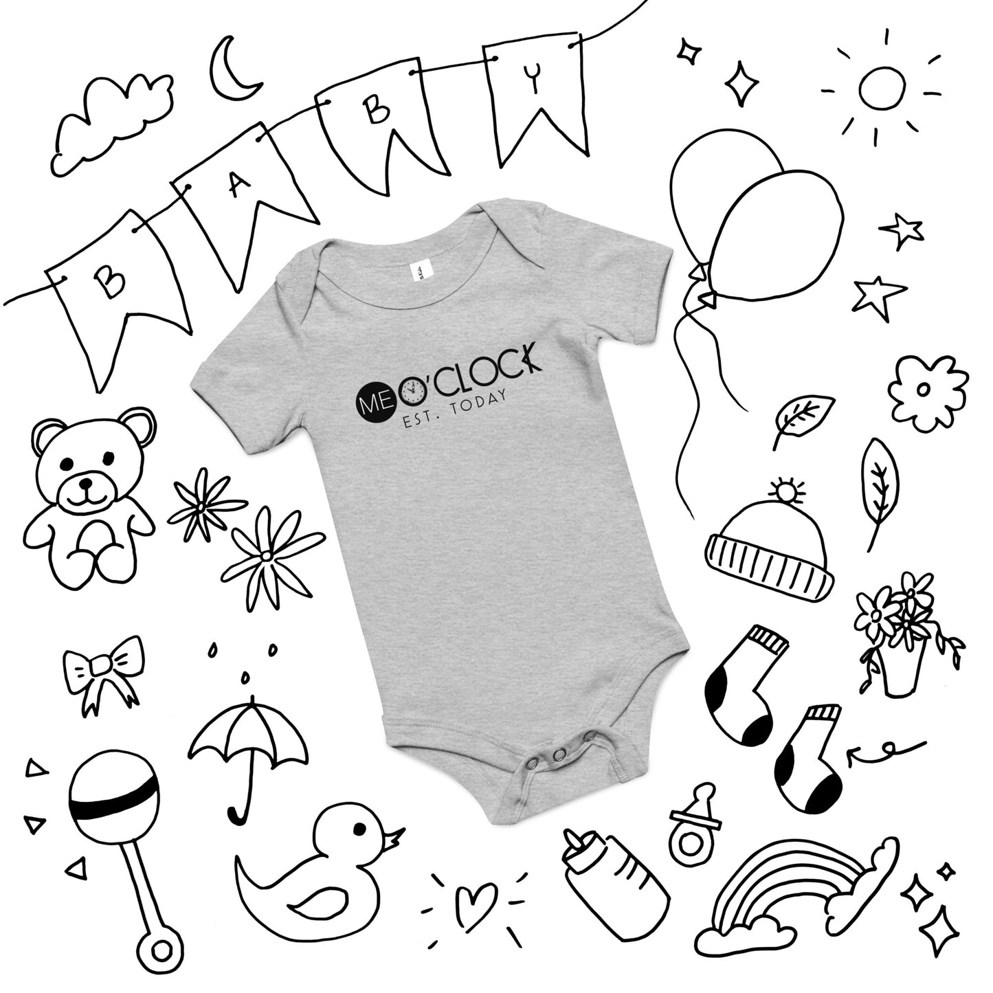 ME O'CLOCK Infant Bodysuit