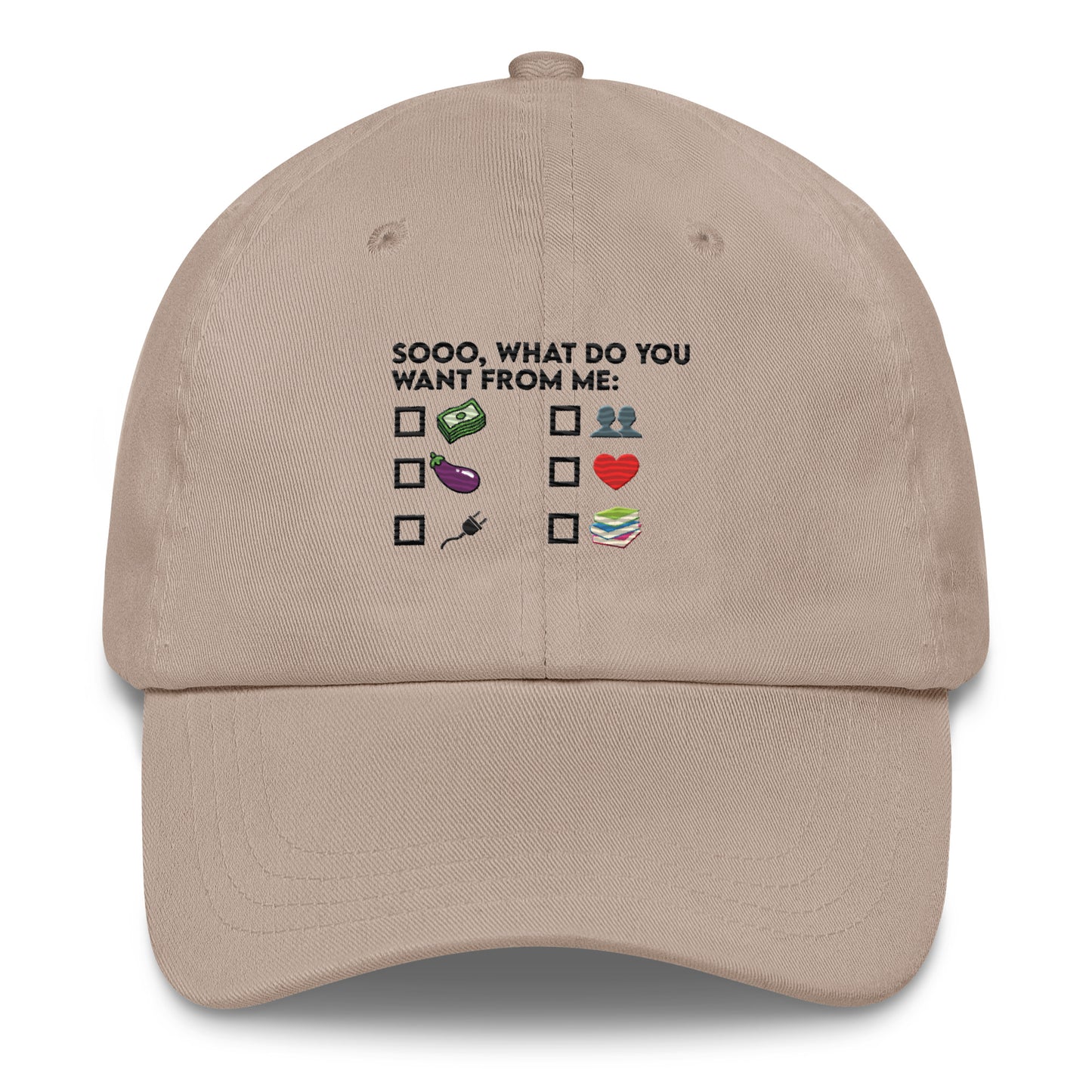 What do you want from ME Hat