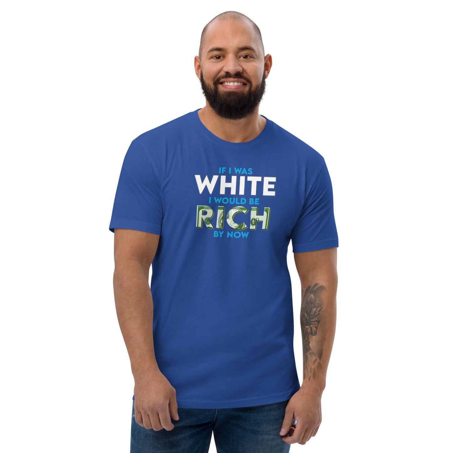 If I was White Tee