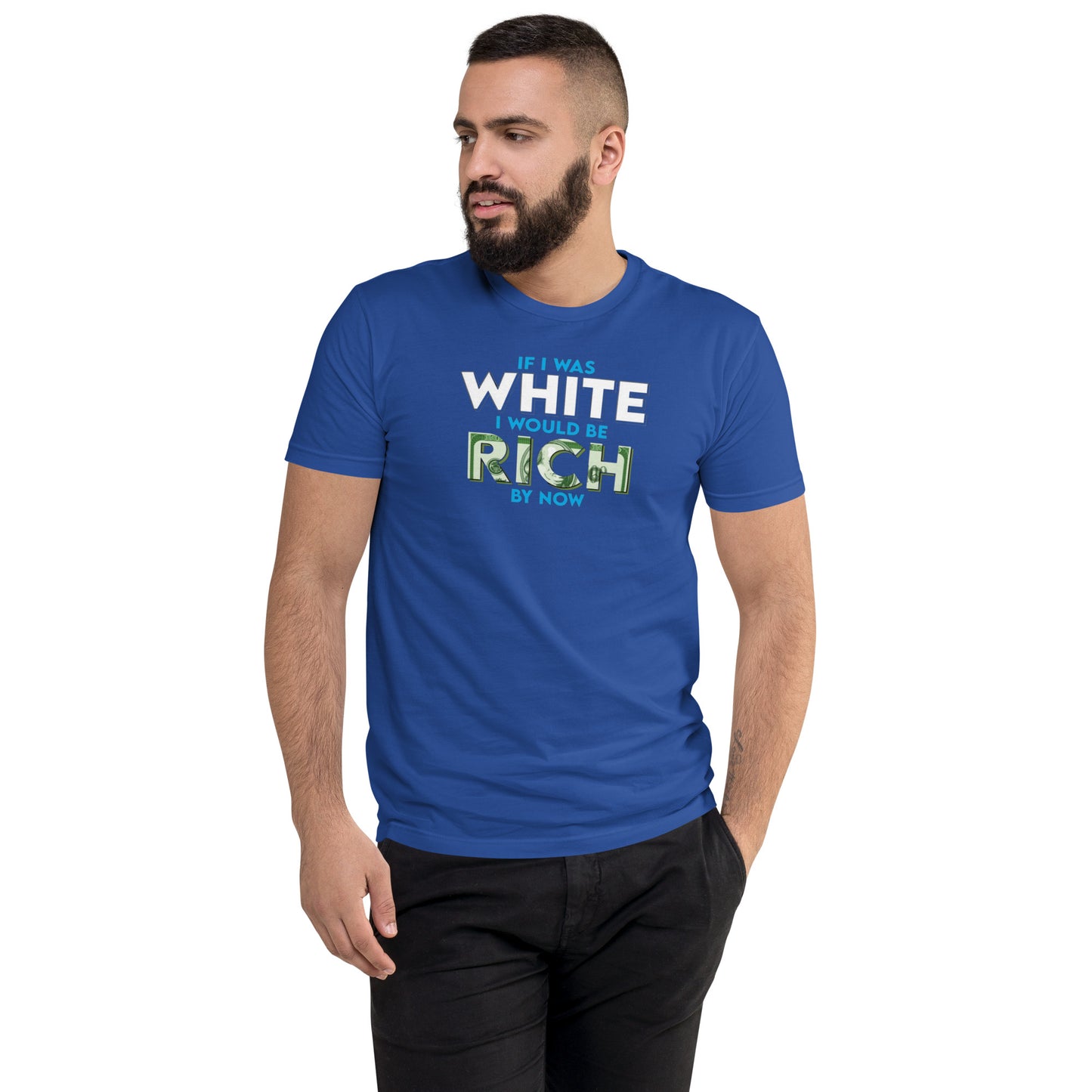 If I was White Tee