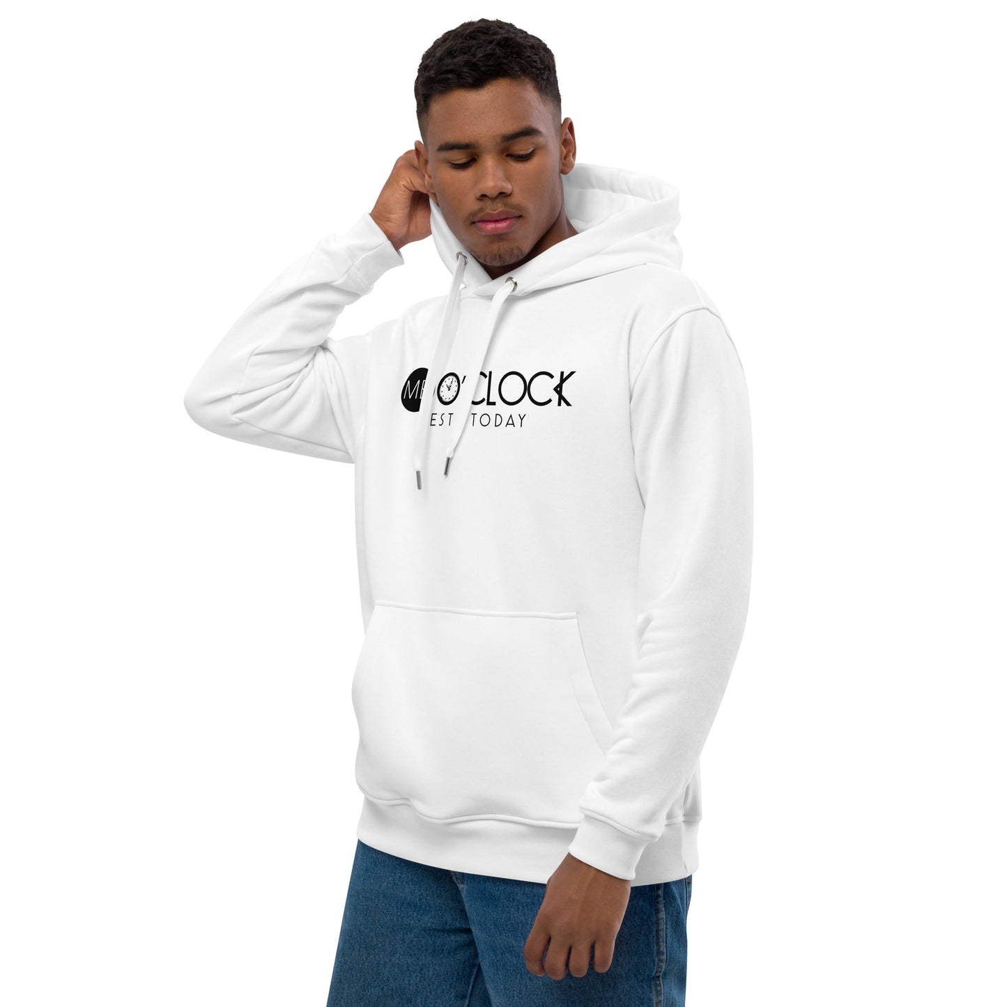 ME O'CLOCK Premium eco hoodie