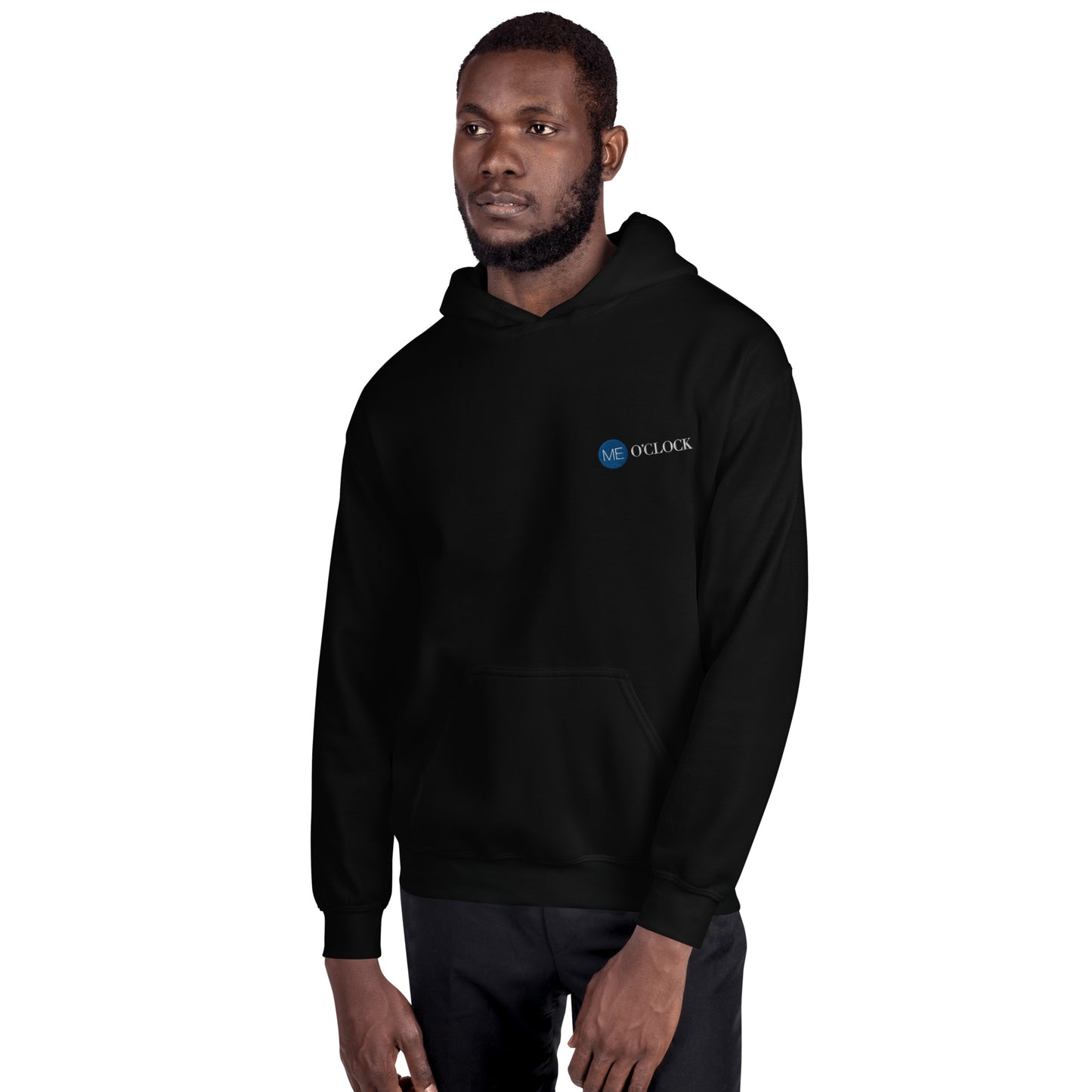 ME O'Clock Embroidered Pullover Hoodie