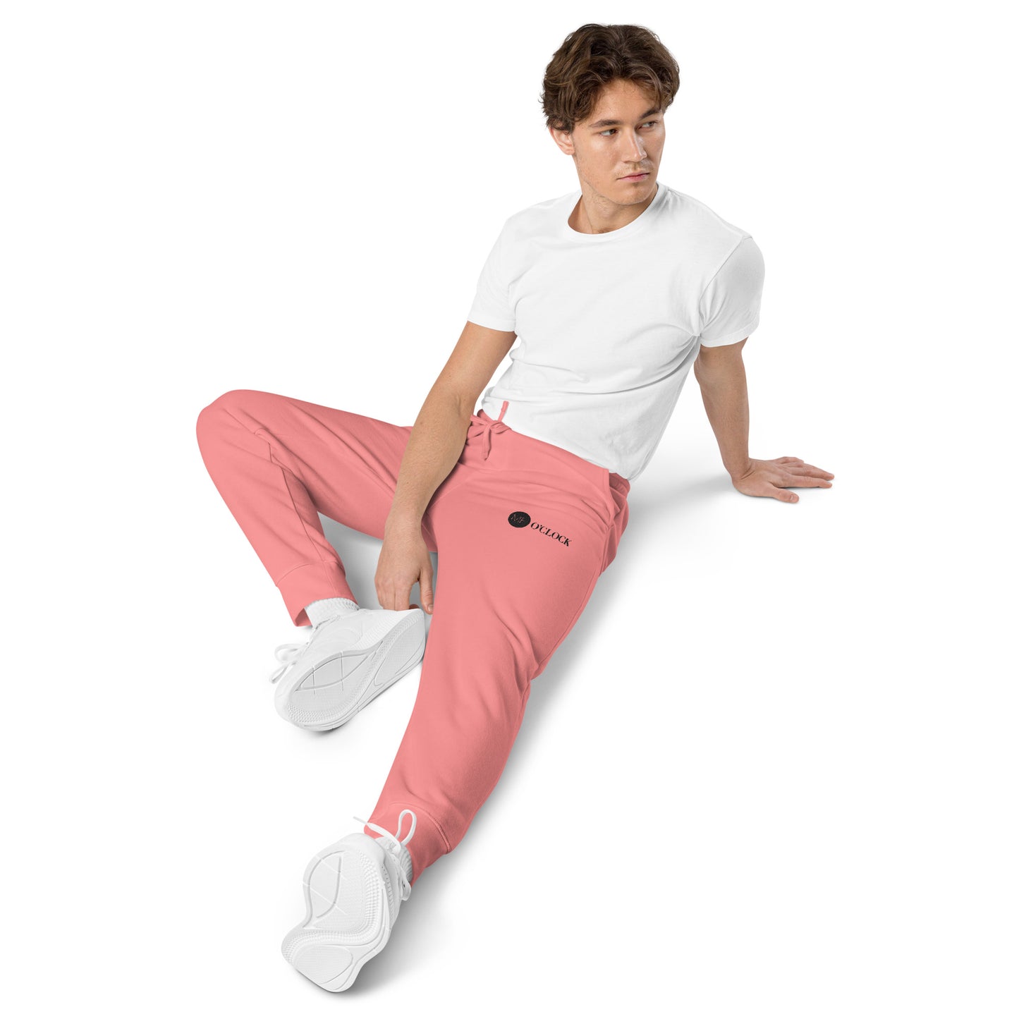 ME O'CLOCK Pantalón deportivo unisex teñido con pigmentos