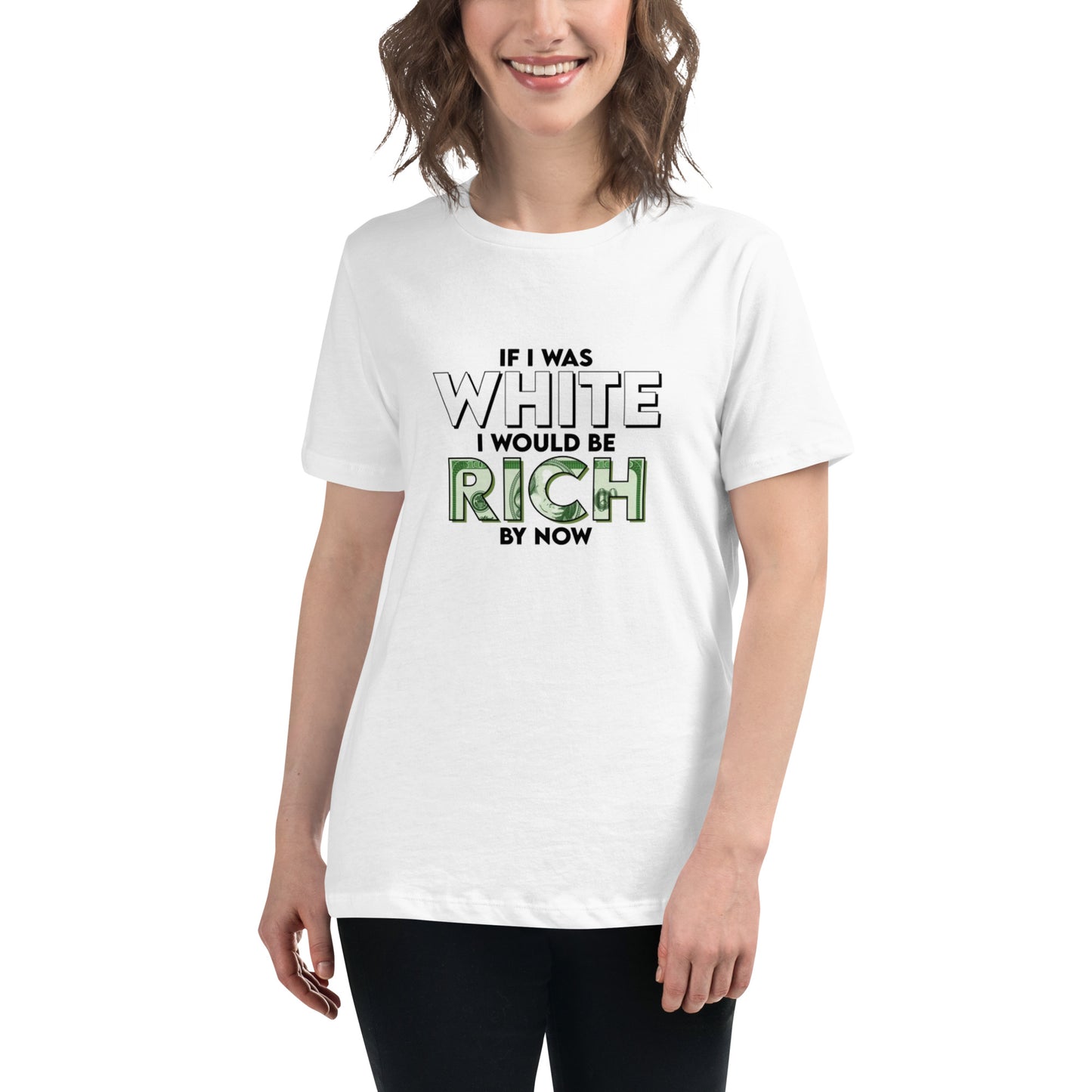 If I was White Tee